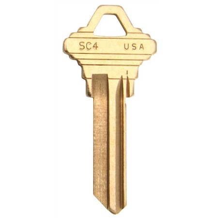 Schlage SC4 Blank Key, 50PK SC4-BR